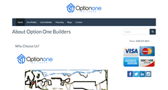 Desktop Screenshot of optiononebuilders.com