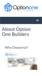 Mobile Screenshot of optiononebuilders.com